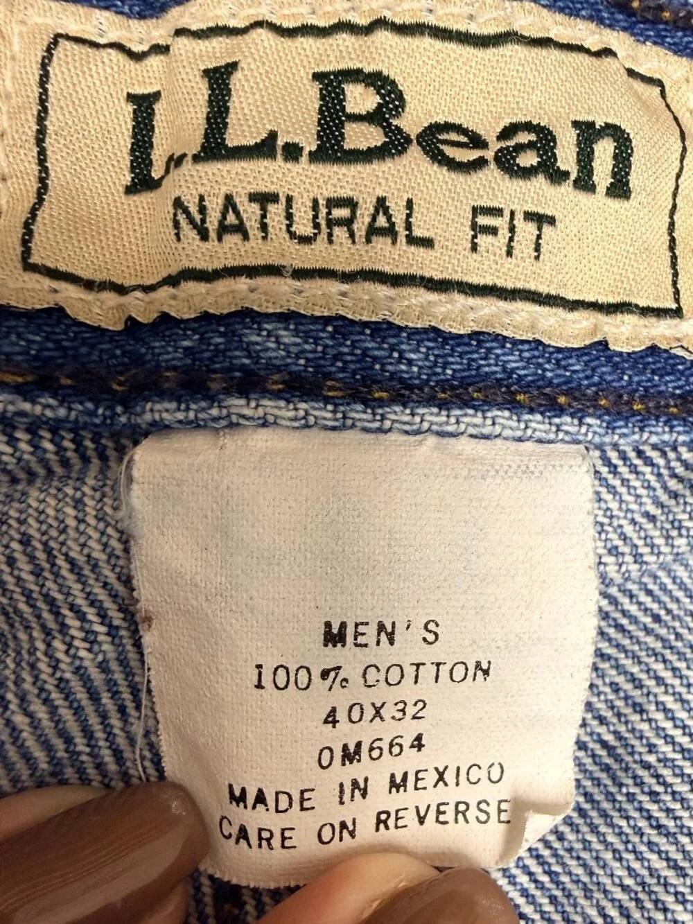 L.L.‎ BEAN Men's Natural Fit Jeans | Size W40 x L32